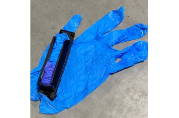 Image of Zero9 Glove Case Holster, Molle-Lok, Plain Black, Z9-4039-BLK-MLK