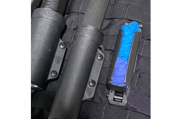 Image of Zero9 Glove Case Holster, Molle-Lok, Plain Black, Z9-4039-BLK-MLK