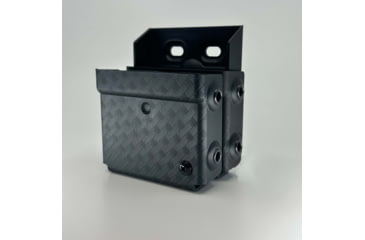 Image of Zero9 Double Cuff Case Holster, Standard, Molle Loks, Silver Tan, Z9-4003-STN-MLK