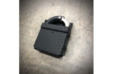 Image of Zero9 Double Cuff Case Holster, Standard, Molle Loks, Silver Tan, Z9-4003-STN-MLK