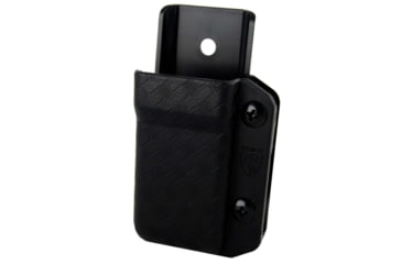 Image of Zero9 Holsters Single Mag Case, 9mm/40cal, Basketweave, Black, MOLLE Lock, Z9-4050-BW-MLK
