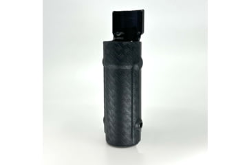 Image of Zero9 OC Can Case Holster, Mark 2, Molle Loks, Plain Black, Z9-4017-BLK-MLK