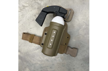 Image of Zero9 OC Can Case Holster, Mark 2, Molle Loks, Plain Black, Z9-4017-BLK-MLK