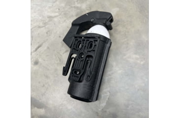 Image of Zero9 OC Can Case Holster, Mark 2, Molle Loks, Plain Black, Z9-4017-BLK-MLK