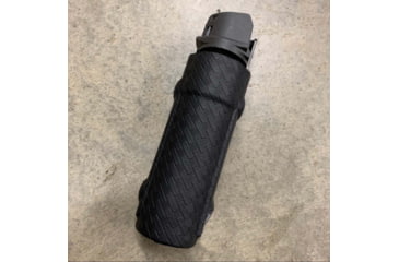 Image of Zero9 OC Can Case Holster, Mark 2, Molle Loks, Plain Black, Z9-4017-BLK-MLK