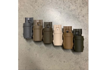 Image of Zero9 OC Can Case Holster, Mark 2, Molle Loks, Plain Black, Z9-4017-BLK-MLK