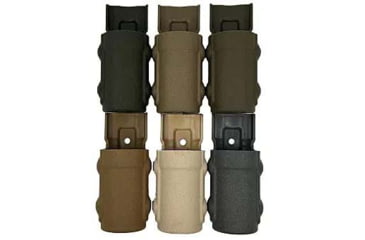 Image of Zero9 OC Can Case Holster, Mark 2, Molle Loks, Plain Black, Z9-4017-BLK-MLK