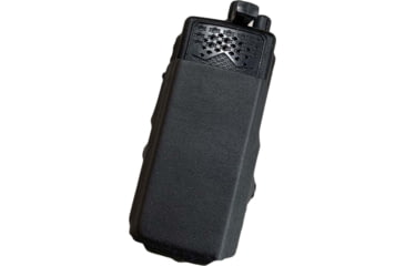 Image of Zero9 Portable Radio Case Holster, P150/400/500 w/ext Batt, Molle Loks, Plain Black, Z9-5022-BLK-MLK