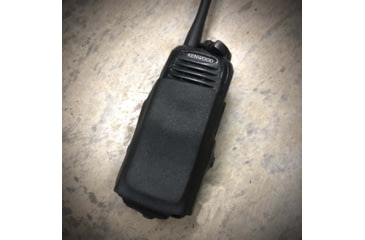 Image of Zero9 Portable Radio Case Holster, TK-5220/5320, Molle Loks, Plain Black, Z9-5012-BLK-MLK