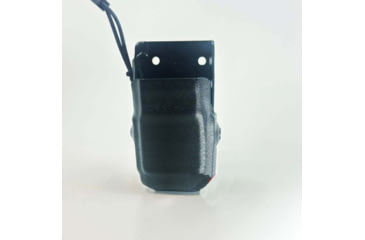 Image of Zero9 Portable Radio Case Holster, TK-5220/5320, Molle Loks, Plain Black, Z9-5012-BLK-MLK
