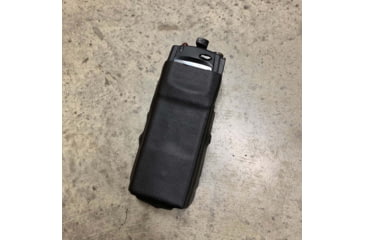 Image of Zero9 Portable Radio Case Holster, XG-25/XG-75/P7300, Molle Loks, Plain Black, Z9-5008-BLK-MLK