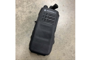 Image of Zero9 Portable Radio Case Holster, XPR3000 Series, Molle Loks, Plain Black, Z9-5024-BLK-MLK