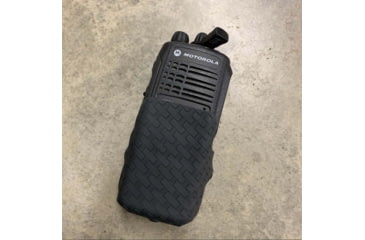Image of Zero9 Portable Radio Case Holster, XPR3000 Series, Molle Loks, Plain Black, Z9-5024-BLK-MLK