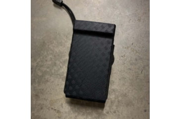 Image of Zero9 Portable Radio Case Holster, XTS3000/5000, Molle Loks, Plain Black, Z9-5004-BLK-MLK