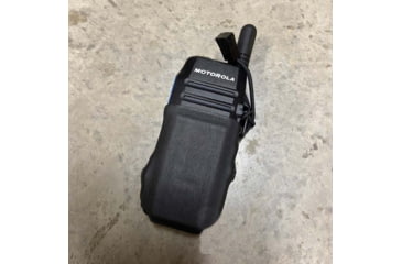 Image of Zero9 Portable Radio Case Holster, XTS3000/5000, Molle Loks, Plain Black, Z9-5004-BLK-MLK