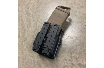 Image of Zero9 Rifle Pistol Combo Holster, Glock 9mm/.40ACP, Molle Loks, Flat Dark Earth, Z9-4019-FDE-MLK