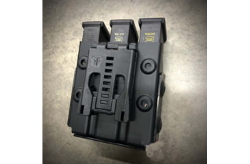 Image of Zero9 Triple Mag Case Holster, Glock 9mm/.40ACP, Tek-Lok, Basketweave, Z9-4007-BW-TEK