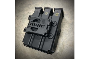 Image of Zero9 Triple Mag Case Holster, Glock 9mm/.40ACP, Tek-Lok, Basketweave, Z9-4007-BW-TEK