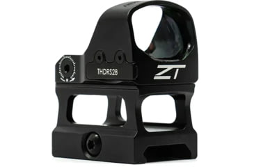Image of ZeroTech Optics Thrive HD RMR FootPrint Reflex Red Dot Sight w/ High Mount, 1x28mm, 3 MOA Green Dot, Black, THDRS28GH