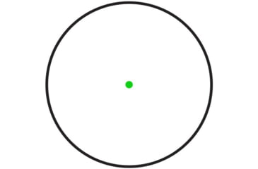 Image of ZeroTech Optics Thrive HD RMR FootPrint Reflex Red Dot Sight w/ Low Mount, 1x28mm, 3 MOA Green Dot, Black, THDRS28GL