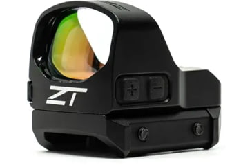 Image of ZeroTech Optics Thrive HD RMR FootPrint Reflex Red Dot Sight w/ Low Mount, 1x28mm, 3 MOA Green Dot, Black, THDRS28GL