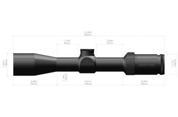 Image of ZeroTech Optics Thrive Rifle Scope, 3-9x40mm, 30mm Tube, Second Focal Plane, Duplex Reticle, Black, TH3940