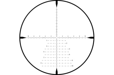 Image of ZeroTech Optics Trace Rifle Scope, 4.5-27x50mm, 30mm Tube, First Focal Plane, RMG Reticle, Black, TR4275F