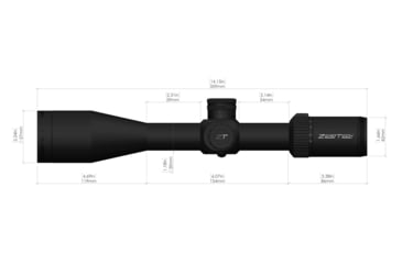 Image of ZeroTech Optics Vengeance Rifle Scope, 4-20x50mm, 30mm Tube, Second Focal Plane, R3 Reticle, Black, VG4205R3