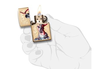 Image of Zippo Mazzi Dragon Girl Lighter w/ Box 29668