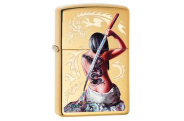 Image of Zippo Mazzi Dragon Girl Lighter w/ Box 29668