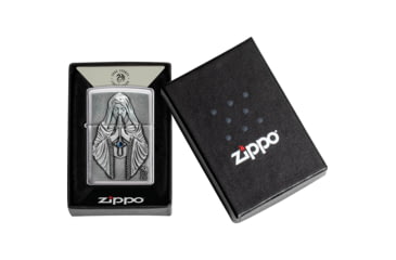 Image of Zippo Praying Woman Emblem