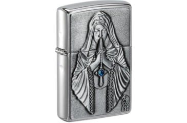 Image of Zippo Praying Woman Emblem
