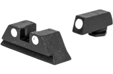 Image of ZRODelta Front And Rear Sights, Glock Gen 3, Black, Small, 7121-0006-0000