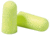 3M E-A-Rsoft Uncorded Earplugs, Yellow Neon, 2000 Pair/Case, 312-1250