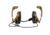 3M V Headset, w/ IHPS Attachment, Single Lead, Coyote Brown, MT20H682HPS-47 CY