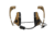 3M V Headset, w/ IHPS Attachment, Single Lead, Coyote Brown, MT20H682HPS-47 CY