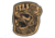 5.11 Tactical Viking Patch - Unisex, Brown Leather, 1 SZ, 81079-250-1 SZ