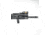 A3 Industries +10 Degree M-LOK Mini Modular Vertical Foregrip - 2in Grooved Grip, Black, VFG-191