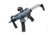 A3 Industries Compact Modular Vertical Foregrips, Compact Single-Slot M-Lok Mounting Base With 2In Grooved Grip, Aluminum, Black, VFG-152