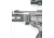 A3 Industries Modular Fixed Length Folding Brace, Aluminum Steady-Brace, Offset Extension, Black, 6.25, MFB-OFF-6.25-ASB
