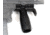 A3 Industries Modular Vertical Foregrip For B&amp;T APC-K, 100 Degree, w/ Hand-Stop And 2.75In HK Grooved Aluminum Grip, Polymer Base, Black, VFG-141
