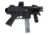 A3 Industries Modular Vertical Foregrip For B&amp;T APC-K, 100 Degree, w/ Hand-Stop And 2.75In HK Grooved Aluminum Grip, Polymer Base, Black, VFG-141