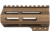 ABC RIFLE COMPANY Custom Slim AR-15 M-LOK Handguard, 4.5in, Bronze, HG15-CM-ML4D-BB