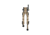 ACCU-TAC WB-4 Bipod, Arca, 4.75-7.75in, Flat Dark Earth, TWBASQD-0400