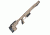 Accuracy International REM 700 LONG ACTION  .338 Lapua Magnum CIP length (Pistol Grip - Flush Cup), Pale Brown 26702PB