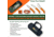 Accusharp 6-piece Processing Kit W/sharpener &amp; Headlamp