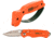 Accusharp Blaze Orange Sharpnr &amp; Orange Sport Knife Combo