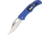 AccuSharp ParaForce Lockback Folding Knife, 4in Closed, 3in Satin SS Clip Point Blade, Black Synthetic Handle, Thumb Pull, 801C