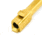 Agency Arms Mid Line Match Grade Drop-In Barrel, Threaded/Fluted, Glock 19 Gen5, Gold, Titanium Nitride, MLG19G5T/FTiN
