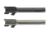 Agency Arms Premier Line Match Grade Drop-In Barrel, Fluted, Glock 17, Black, Gold, Stainless Steel, Titanium Nitride